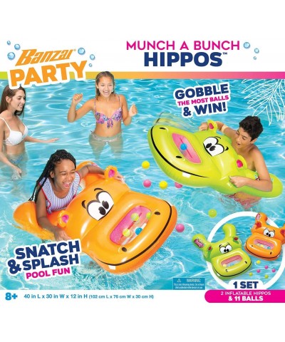 Munch a Bunch Hippos Summer Fun Floatie Pool Party Toy Game for Social Kids & Teens $59.55 Swimming Pool & Outdoor Water Toys