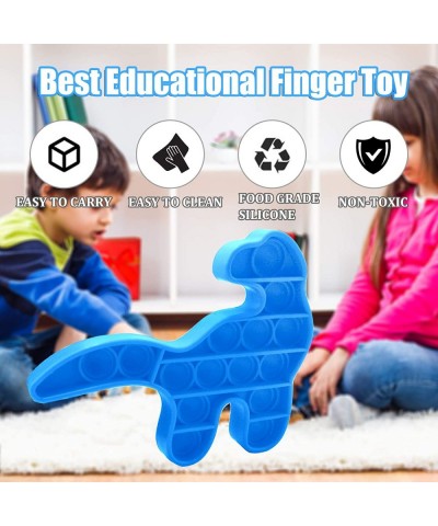 Fidget Toy Silicone Relieves Stress Anxiety Squeeze Toy for Adults Kids Boys Girls Sensory Irritability Toy for Autism with S...