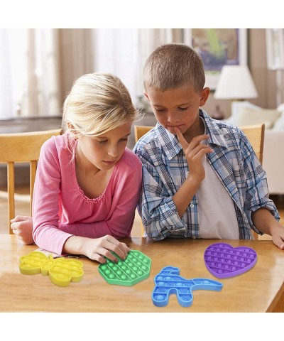 Fidget Toy Silicone Relieves Stress Anxiety Squeeze Toy for Adults Kids Boys Girls Sensory Irritability Toy for Autism with S...