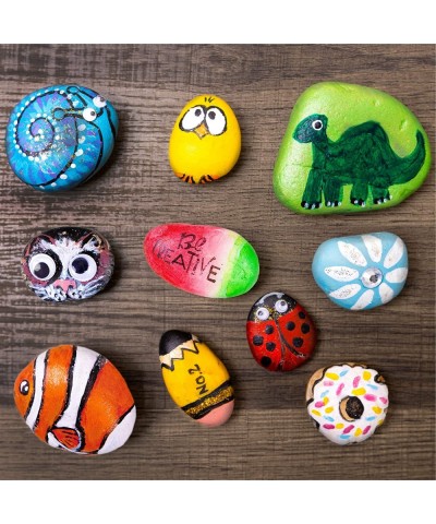 Rock Painting Kit for Kids - Arts and Crafts Gifts for Girls and Boys Ages 8 9 10 11 12 Years Old Tween and Teen $17.82 Craft...