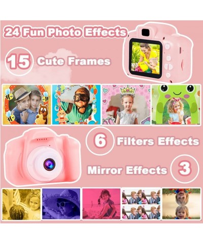 Kids Camera Waterproof for Kids Girls Age 3-8 Birthday Gifts 1080P Video Recorder Kids Digital Camera Toddler Toys for 3 4 5 ...