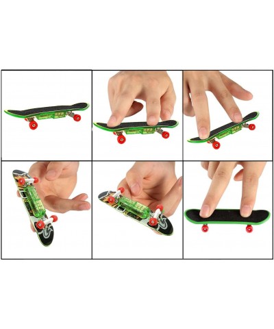 Mini Finger Skateboards for Kids Set of 25 Light up Mini Finger Toys LED Fingerboard Hand Skateboard for Creative Fingertips ...