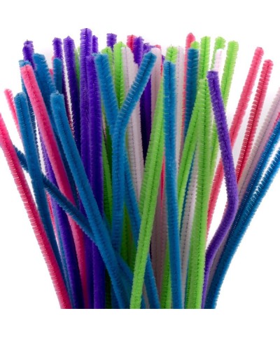 Pastel Bendi Sticks Pipe Cleaners Chenille Stems Fuzzy Sticks 200 Pack Multicolor $14.58 Kids' Drawing & Writing Boards