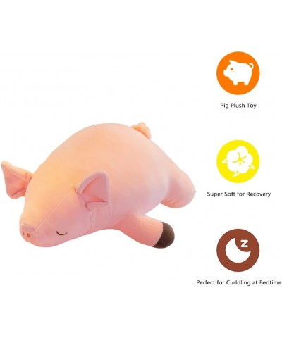 Stuffed Pig Animal Plush Toys Soft Pig Plush Adorable Hugging Pillow Cute Throw Plushie Ideal Gift Gift for Holidays and Birt...