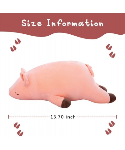 Stuffed Pig Animal Plush Toys Soft Pig Plush Adorable Hugging Pillow Cute Throw Plushie Ideal Gift Gift for Holidays and Birt...