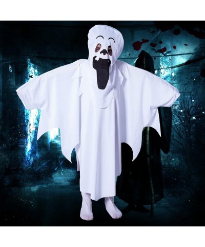 Kids White Ghost Robe Halloween Costume $22.15 Kids' Costumes