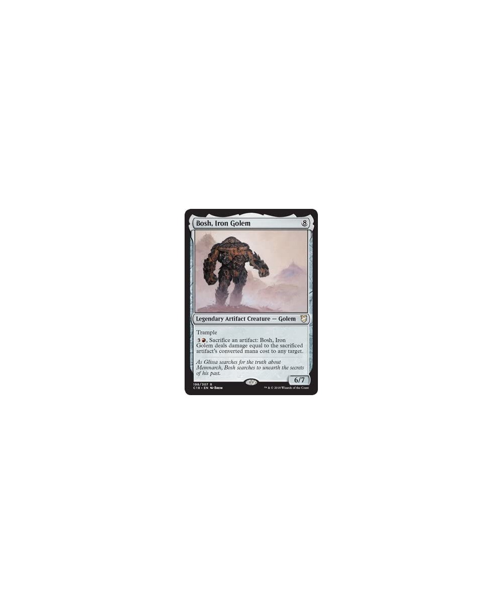 Magic: The Gathering - Bosh Iron Golem - Commander 2018 $10.62 Card Games