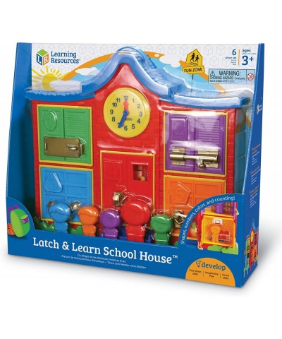 Latch & Learn School House Fine Motor Toy 6 Pieces Toddler Toy for Ages 3+ $49.82 Early Development & Activity Toys