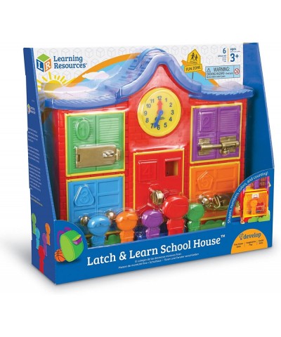 Latch & Learn School House Fine Motor Toy 6 Pieces Toddler Toy for Ages 3+ $49.82 Early Development & Activity Toys