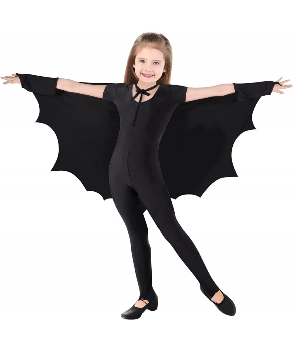 Halloween Party Bat Wings Shawl Festival Costume Accessory Wear Dress Up Cape Black Wing $38.20 Kids' Dress-Up Accessories