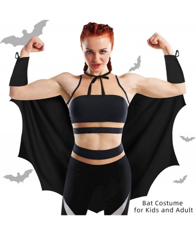 Halloween Party Bat Wings Shawl Festival Costume Accessory Wear Dress Up Cape Black Wing $38.20 Kids' Dress-Up Accessories