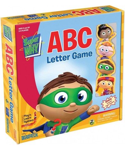 Super Why ABC Game PBS Kids Early Reading & Spelling Development Improve Childhood Literacy & Social Skills Includes Finger P...