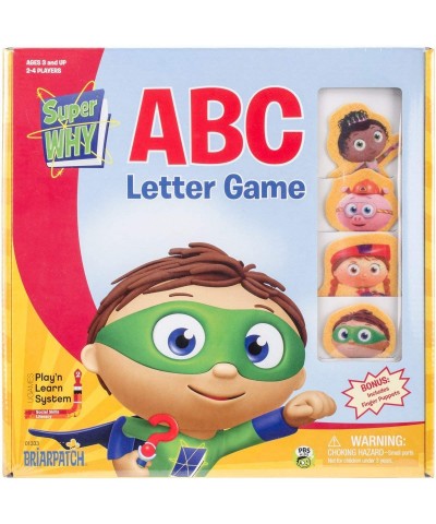 Super Why ABC Game PBS Kids Early Reading & Spelling Development Improve Childhood Literacy & Social Skills Includes Finger P...