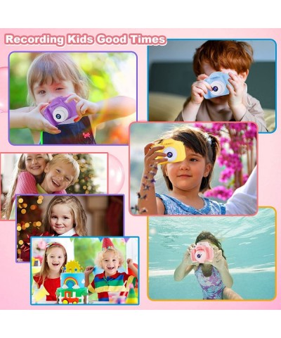 Kids Camera Waterproof for Kids Girls Age 3-8 Birthday Gifts 1080P Video Recorder Kids Digital Camera Toddler Toys for 3 4 5 ...