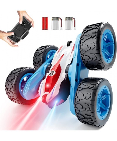 Remote Control Car for Kids 360 ° Rotating Double Sided Flip RC Stunt Car 2.4Ghz 4WD Toy Car with Rechargeable Battery for 60...