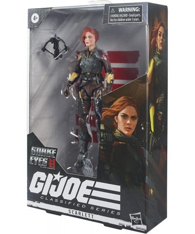 G.I. Joe Classified Series Snake Eyes: G.I. Joe Origins Scarlett Action Figure Collectible 20 Premium Toy 6-Inch Scale Custom...