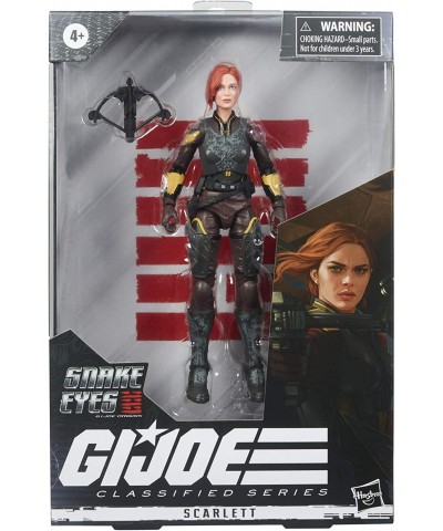 G.I. Joe Classified Series Snake Eyes: G.I. Joe Origins Scarlett Action Figure Collectible 20 Premium Toy 6-Inch Scale Custom...