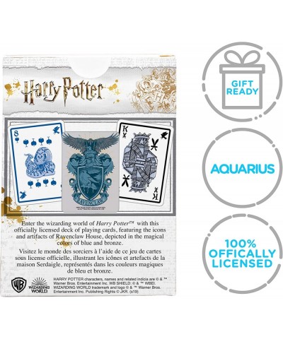 Harry Potter Playing Cards - Ravenclaw Themed Deck of Cards for Your Favorite Card Games - Officially Licensed HP Merchandise...