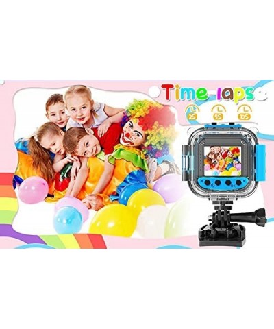 Kids Camera Waterproof 1080P HD Digital Camera for Kids Underwater Sports Video Camera for Kids 3-12 Years Children Birthday ...