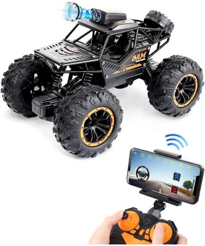 RC Cars for Boys 1:18 Remote Control Car with WiFi Camera 2.4Ghz High Speed Alloy Off Road Truck Fast Racing Vehicle Electric...