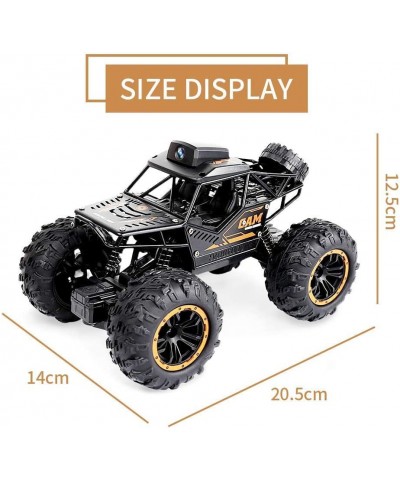 RC Cars for Boys 1:18 Remote Control Car with WiFi Camera 2.4Ghz High Speed Alloy Off Road Truck Fast Racing Vehicle Electric...