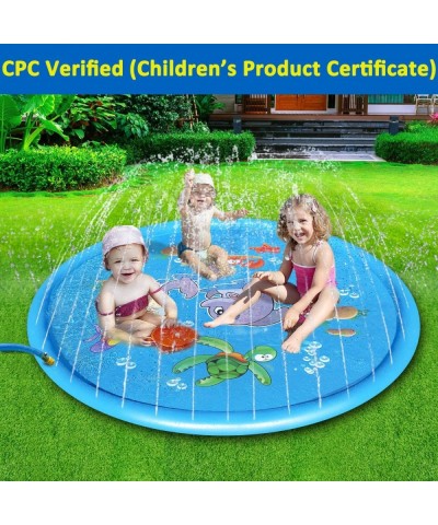 Water Sprinkler for Kids Outside 68" Splash Pad Outdoor Water Toys Pool for Toddlers Large Splash Play Mat Water Toys Gifts f...