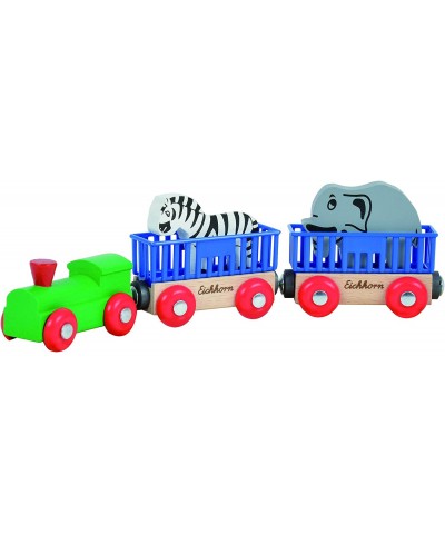 Eichhorn Train - Wooden Animal Train Cars $51.31 Toy Vehicle Playsets