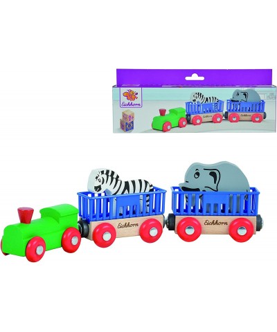 Eichhorn Train - Wooden Animal Train Cars $51.31 Toy Vehicle Playsets