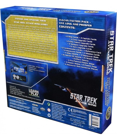 Star Trek: Attack Wing Vulcan Faction Pack - Live Long and Prosper $58.13 Board Games