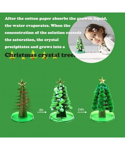 1PCS Magic Growing Christmas Tree DIY Mother's Day Decorations Crystal Paper Tree - Presents Novelty Kit for Mother Funny and...