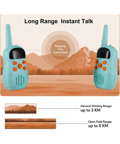 Walkie Talkies for Kids 2 Way Radio with LED Light 16 Channels 3 Miles Range Walkie Talkie for Outside Camping and Hiking $46...