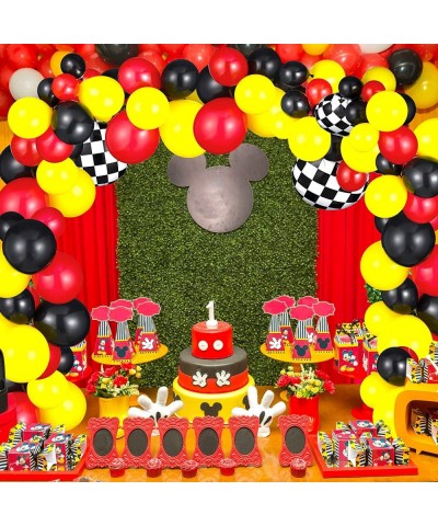 127 Pieces Car Race Balloons Party Supplies Race Car Theme Birthday Party Garland Arch Party Decorations (Race Car Style) $24...