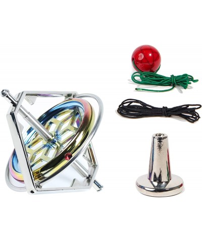 Precision Gyroscope Kill Time Metal Anti-Gravity Spinner Balance Toy JA23 $40.07 Novelty Spinning Tops