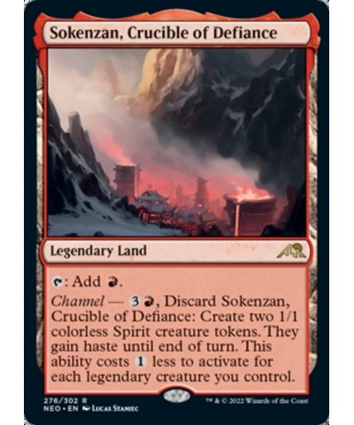 Magic: the Gathering - Sokenzan Crucible of Defiance (276) - Kamigawa: Neon Dynasty $13.18 Trading Cards & Accessories