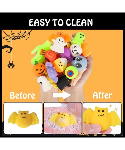 24pcs Halloween Squishies Toys for Kids Halloween Party Favors Halloween Goodie Bag Fillers Prizes Halloween Decorations Stre...