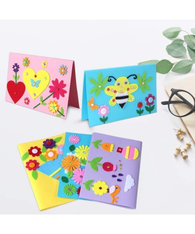 Kids Greeting Card Making Kit 9Pcs Card Making Kits for Kids Thank You Card Kit DIY Handmade Card Making Supplies Art Crafts ...