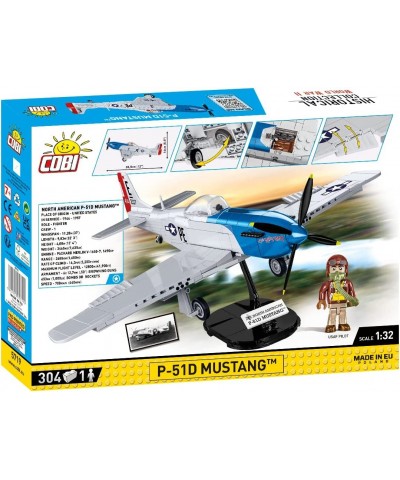 304 Pcs Hc WWII /5719/ P-51D Mustang $64.85 Toy Building Sets