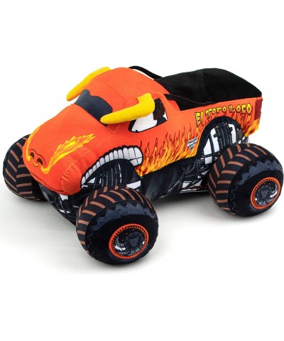 Monster Jam Plush Stuffed El Toro Loco Pillow Buddy - Super Soft Polyester Microfiber 14 inches (Official Monster Jam Product...