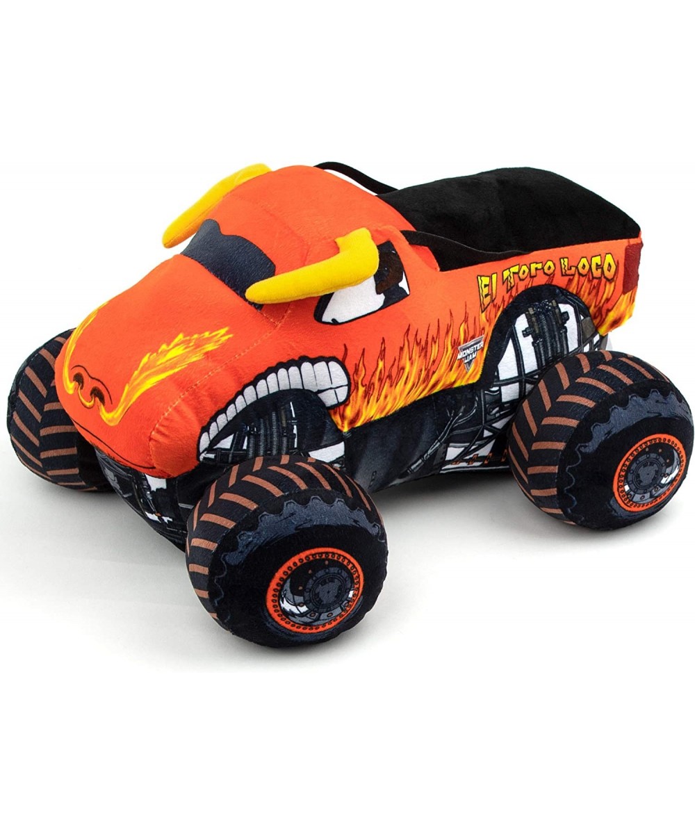 Monster Jam Plush Stuffed El Toro Loco Pillow Buddy - Super Soft Polyester Microfiber 14 inches (Official Monster Jam Product...