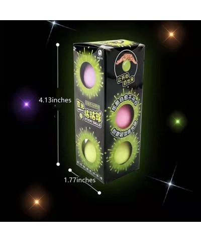 Nee doh Stress Ball 3pack Glow in The Dark Easter Party Favor Gifts for Children Stress Relief Fidget Balls to Relax Easter B...