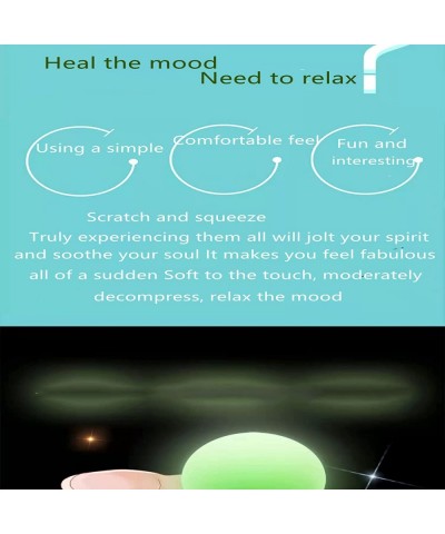 Nee doh Stress Ball 3pack Glow in The Dark Easter Party Favor Gifts for Children Stress Relief Fidget Balls to Relax Easter B...