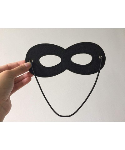 2pcs Black Superhero Felt Eye Masks Halloween Dress Up Masks Cosplay Half Masks with Elastic Rope $15.38 Kids' Dress-Up Acces...