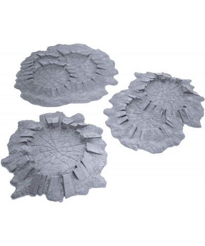 Battlefield Craters by Terrain4Print 3D Printed Tabletop RPG Scenery and Wargame Terrain for 28mm Miniatures $60.76 Board Games