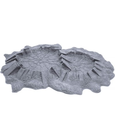 Battlefield Craters by Terrain4Print 3D Printed Tabletop RPG Scenery and Wargame Terrain for 28mm Miniatures $60.76 Board Games