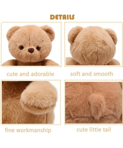 Cuddly Brown Little Teddy Bear Stuffed Animal Doll Animated Plush Fluffy Bear with Extremely Soft Fur and Really Cute Express...