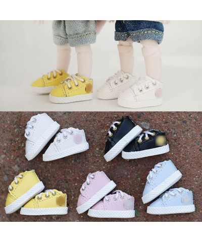 Casual Shoes for Ob11 DDF Body9 1/12 BJD GSC Doll Accessories Bjd Doll Toy Shoes (Black) $23.81 Doll Accessories