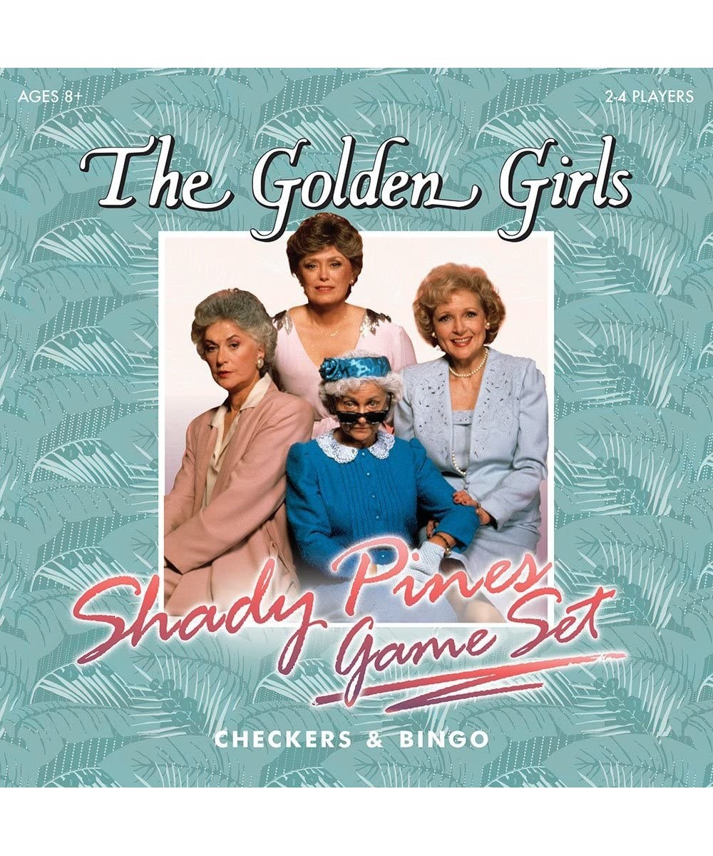 Golden Girls Checkers & Bingo Set $24.93 Board Games