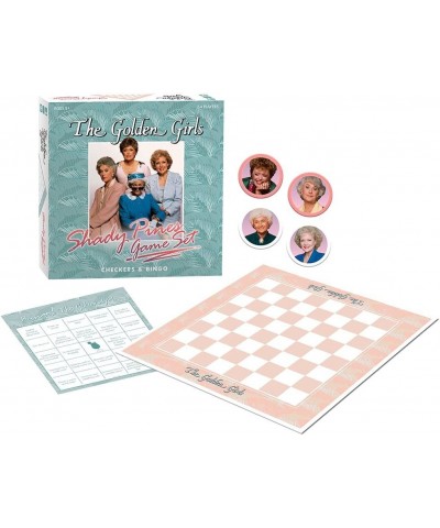 Golden Girls Checkers & Bingo Set $24.93 Board Games