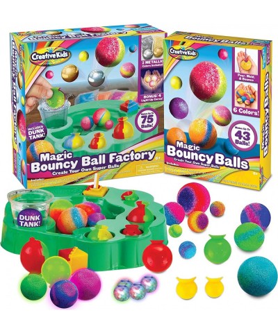 2 in 1 Arts & Crafts Kit Set for Kids – Make Your Own Bouncy Ball Mega Bundle Set – Make Up to 118 Balls - Party Favor Arts C...