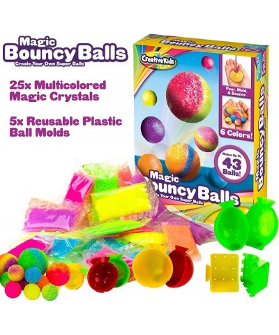 2 in 1 Arts & Crafts Kit Set for Kids – Make Your Own Bouncy Ball Mega Bundle Set – Make Up to 118 Balls - Party Favor Arts C...